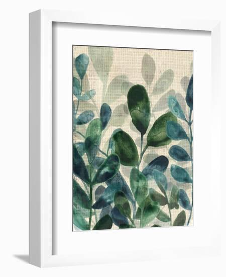 Verdant Sophistication II-June Vess-Framed Art Print