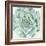 Verdant Succulent I-Victoria Borges-Framed Art Print