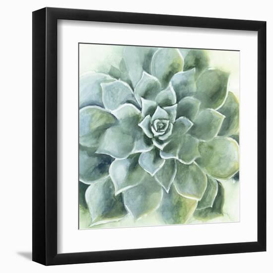 Verdant Succulent II-Victoria Borges-Framed Art Print