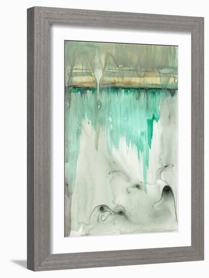 Verde Horizon I-Jennifer Goldberger-Framed Art Print