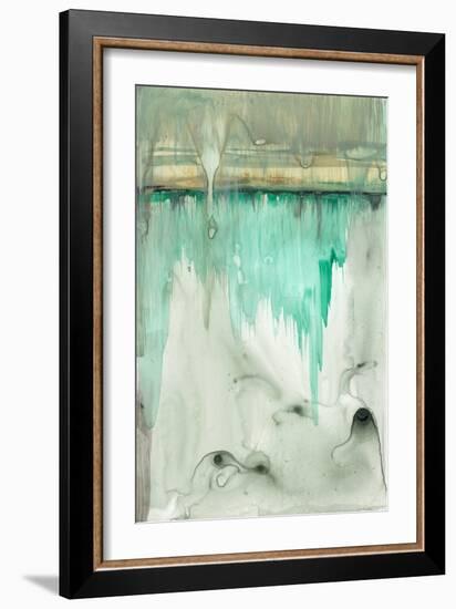 Verde Horizon I-Jennifer Goldberger-Framed Art Print