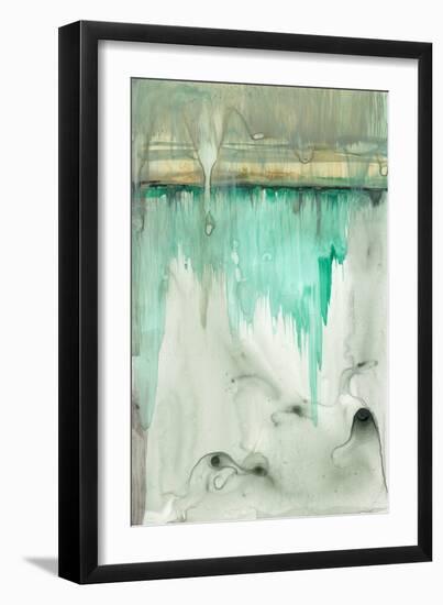 Verde Horizon I-Jennifer Goldberger-Framed Art Print