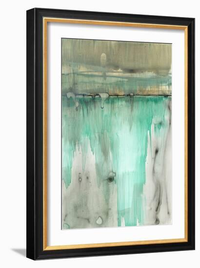 Verde Horizon II-Jennifer Goldberger-Framed Art Print