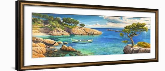 Verde Mediterraneo-Adriano Galasso-Framed Art Print