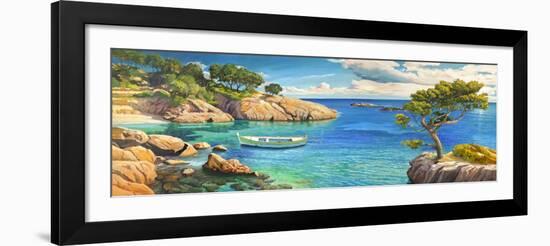 Verde Mediterraneo-Adriano Galasso-Framed Art Print