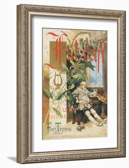 Verdi, Falstaff-null-Framed Art Print