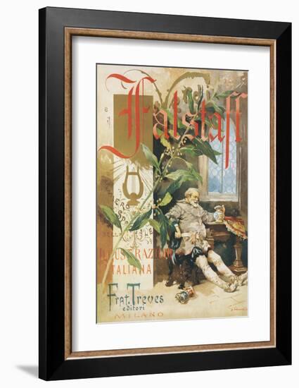 Verdi, Falstaff-null-Framed Art Print