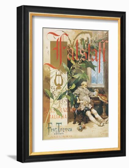 Verdi, Falstaff-null-Framed Art Print