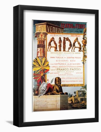 Verdi, Teatro La Fenice, Aida-null-Framed Premium Giclee Print