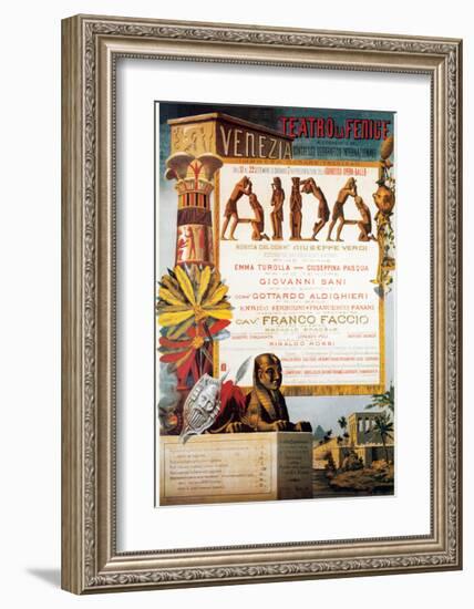 Verdi, Teatro La Fenice, Aida-null-Framed Premium Giclee Print