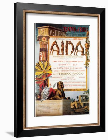 Verdi, Teatro La Fenice, Aida-null-Framed Premium Giclee Print