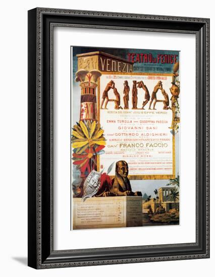 Verdi, Teatro La Fenice, Aida-null-Framed Premium Giclee Print