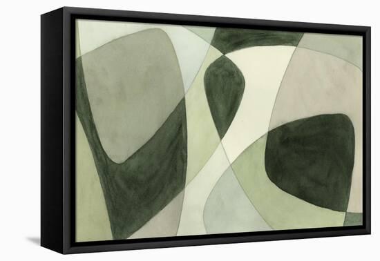 Verdigris Intersection I-Renee W. Stramel-Framed Stretched Canvas