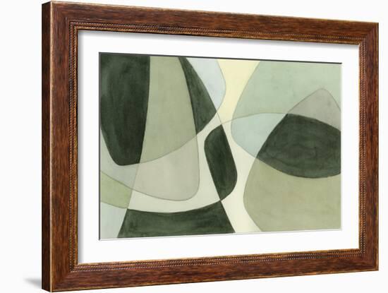 Verdigris Intersection II-Renee W. Stramel-Framed Art Print