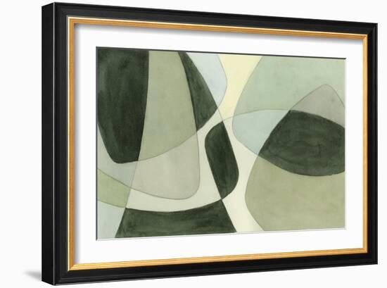 Verdigris Intersection II-Renee W. Stramel-Framed Art Print