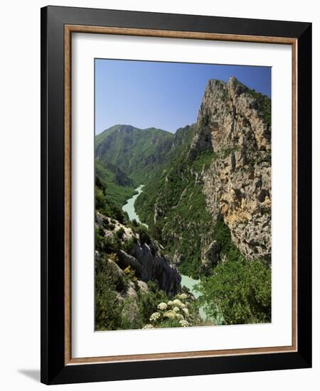 Verdon Gorges, Alpes-De-Haute-Provence, Provence, France-Michael Busselle-Framed Photographic Print