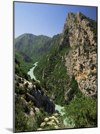 Verdon Gorges, Alpes-De-Haute-Provence, Provence, France-Michael Busselle-Mounted Photographic Print