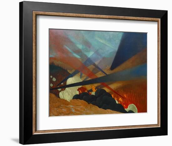 Verdun, Tableau de Guerre Interprete-Félix Vallotton-Framed Giclee Print