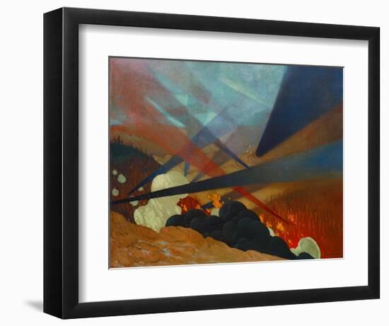 Verdun, Tableau de Guerre Interprete-Félix Vallotton-Framed Giclee Print