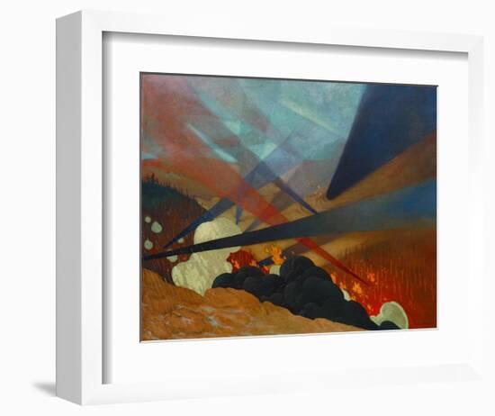 Verdun, Tableau de Guerre Interprete-Félix Vallotton-Framed Giclee Print