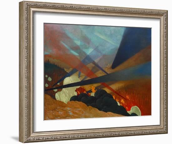 Verdun, Tableau de Guerre Interprete-Félix Vallotton-Framed Giclee Print