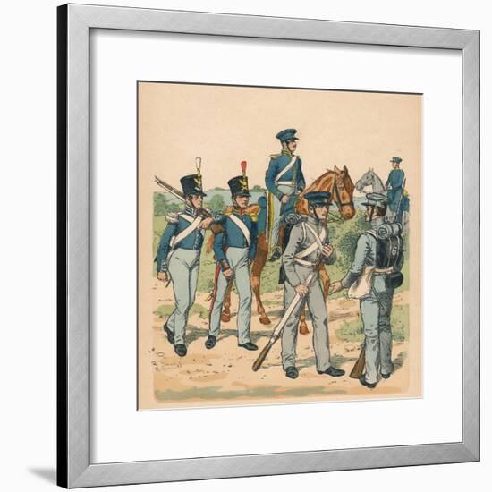 Vereinigte Staaten von Nordamerika, 1821-1835-Unknown-Framed Giclee Print