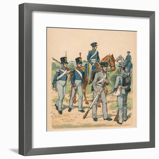 Vereinigte Staaten von Nordamerika, 1821-1835-Unknown-Framed Giclee Print