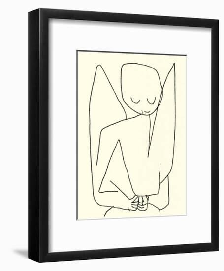 Vergesslicher Engel, c.1939-Paul Klee-Framed Serigraph