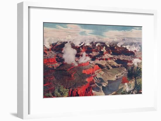 'Vermilion Cliffs and Vast Depths of an Unparalleled Wonderland', c1935-Unknown-Framed Giclee Print