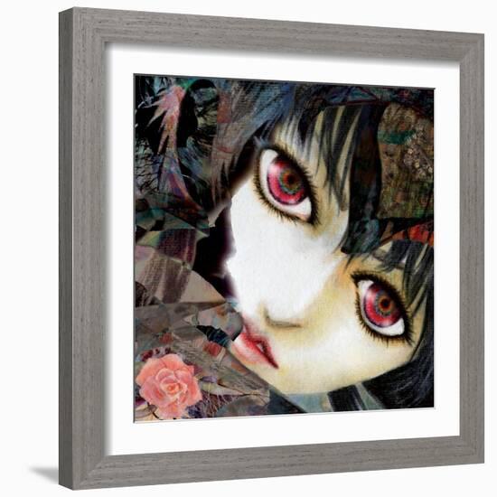 Vermilion-Meiya Y-Framed Giclee Print