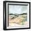 Vermillion Landscape II-Katrina Pete-Framed Art Print