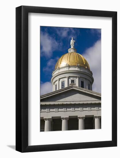 Vermont, Montpelier, Vermont State House-Walter Bibikow-Framed Photographic Print