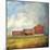 Vermont Red Barn-Dawne Polis-Mounted Art Print