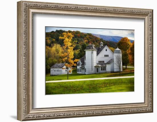 Vermont Scenic Farm I-George Oze-Framed Photographic Print