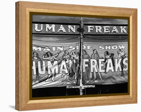 Vermont: Sideshow, 1941-Jack Delano-Framed Premier Image Canvas