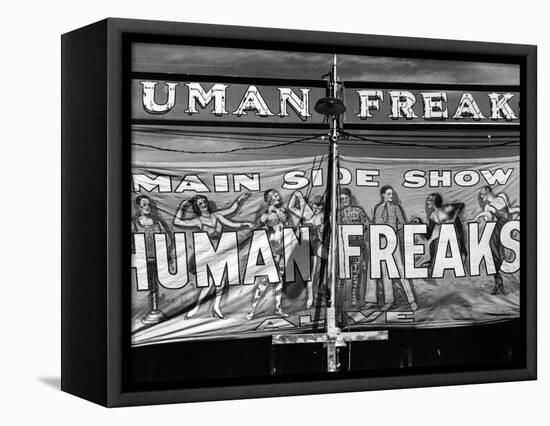 Vermont: Sideshow, 1941-Jack Delano-Framed Premier Image Canvas