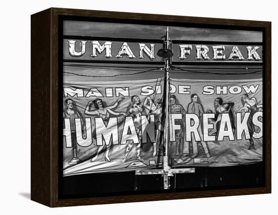 Vermont: Sideshow, 1941-Jack Delano-Framed Premier Image Canvas