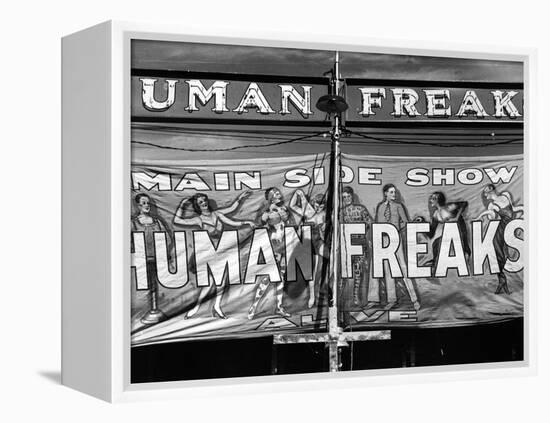 Vermont: Sideshow, 1941-Jack Delano-Framed Premier Image Canvas