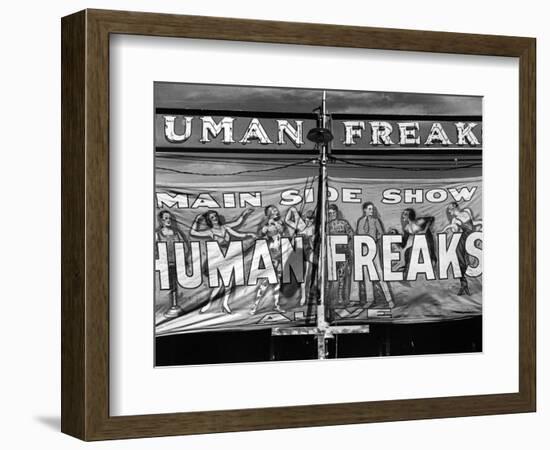 Vermont: Sideshow, 1941-Jack Delano-Framed Photographic Print