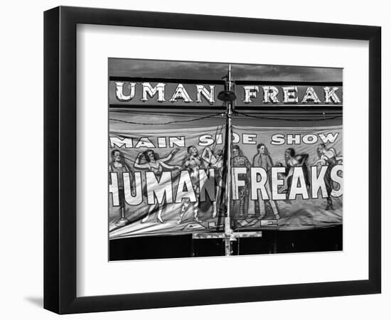 Vermont: Sideshow, 1941-Jack Delano-Framed Photographic Print