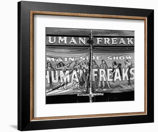 Vermont: Sideshow, 1941-Jack Delano-Framed Photographic Print