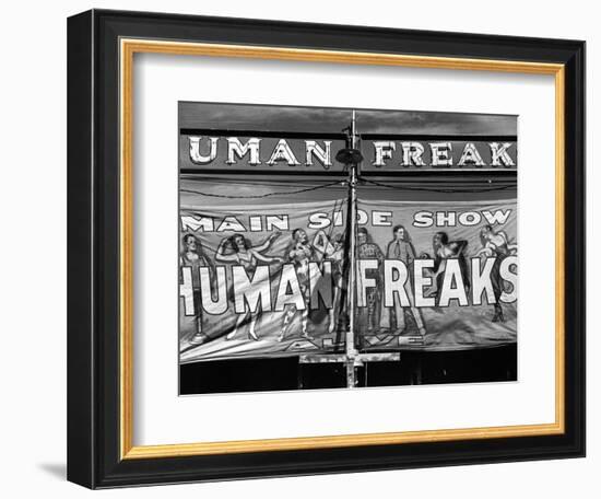 Vermont: Sideshow, 1941-Jack Delano-Framed Photographic Print