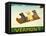 Vermont Sled Dogs-Stephen Huneck-Framed Premier Image Canvas