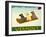 Vermont Sled Dogs-Stephen Huneck-Framed Premium Giclee Print