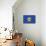 Vermont State Flag-Lantern Press-Mounted Art Print displayed on a wall