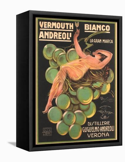 Vermouth Bianco Andreoli-Attilio Bresciani-Framed Stretched Canvas