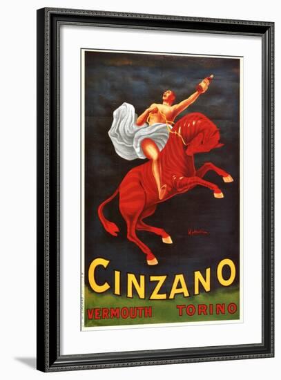 Vermouth Cinzano-Leonetto Cappiello-Framed Art Print