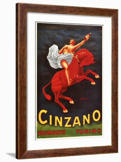 Vermouth Cinzano-Leonetto Cappiello-Framed Art Print