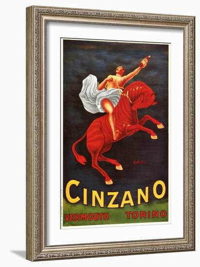 Vermouth Cinzano-Leonetto Cappiello-Framed Art Print