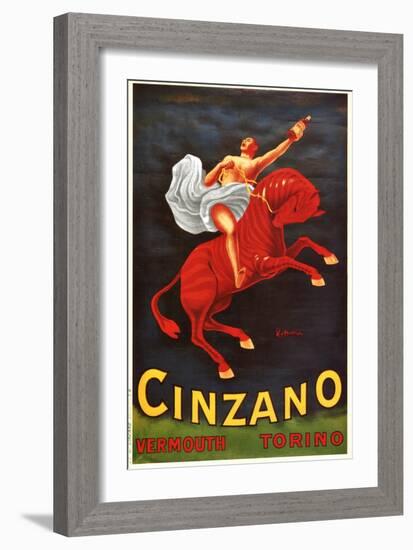 Vermouth Cinzano-Leonetto Cappiello-Framed Art Print